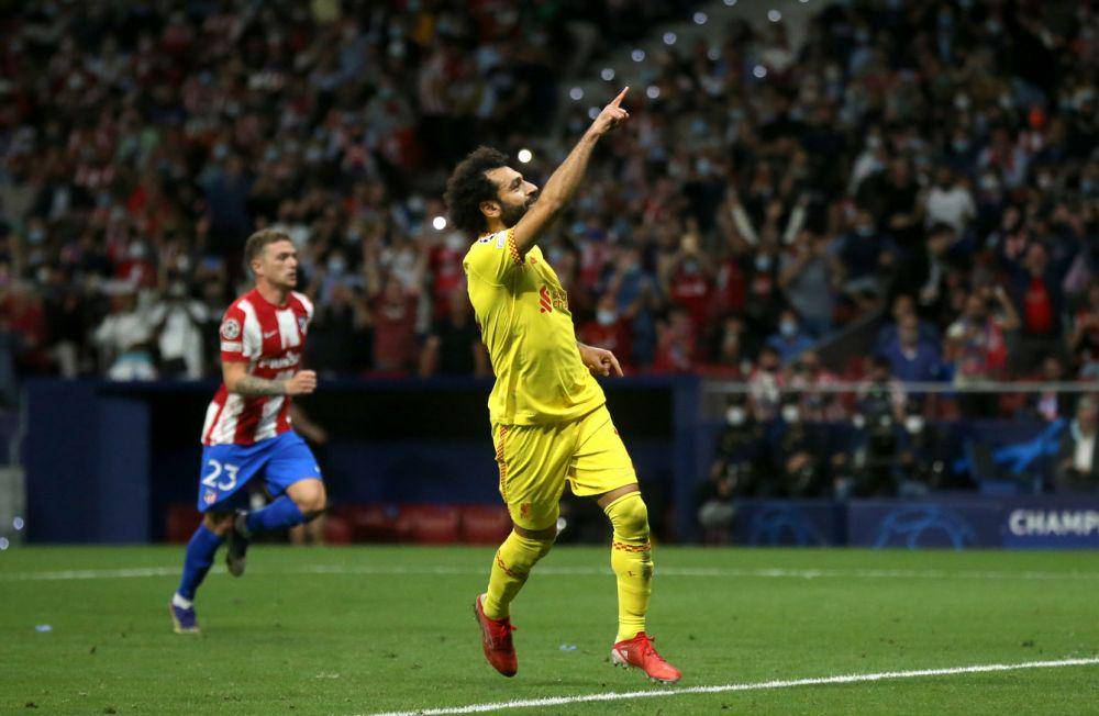 potret selebrasi gol Mohamed Salah (uefa.com)