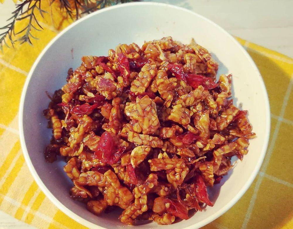 Orek tempe kering (instagram.com/zahra.felicecakery)