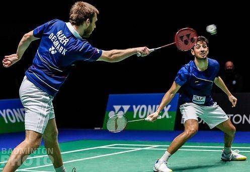 Ganda putra Denmark, Joel Eipe/Rasmus Kjær (Instagram.com/rasmuskjaerps)