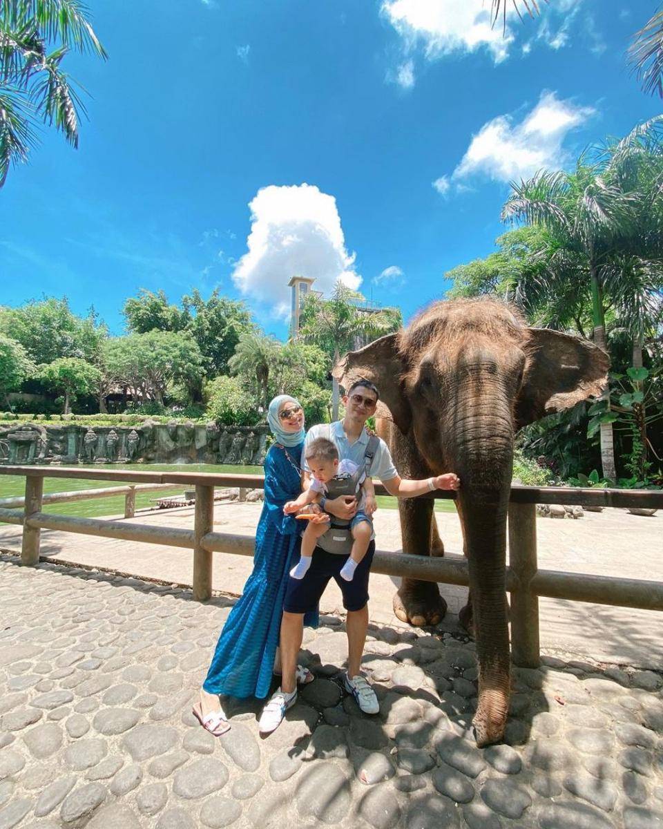 Potret liburan Rezky Aditya dan Citra Kirana di Bali. (instagram.com/citraciki)