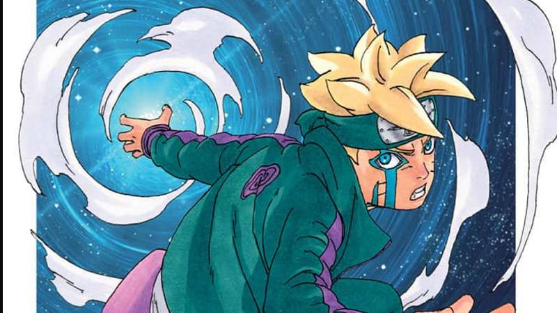 Sampul Boruto bab 63. mangaplus.shueisha.co.jp/Boruto