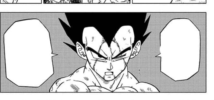 Vegeta rupanya tahu Bardock ayah Goku. mangaplus.shueisha.co.jp/Dragon Ball Super