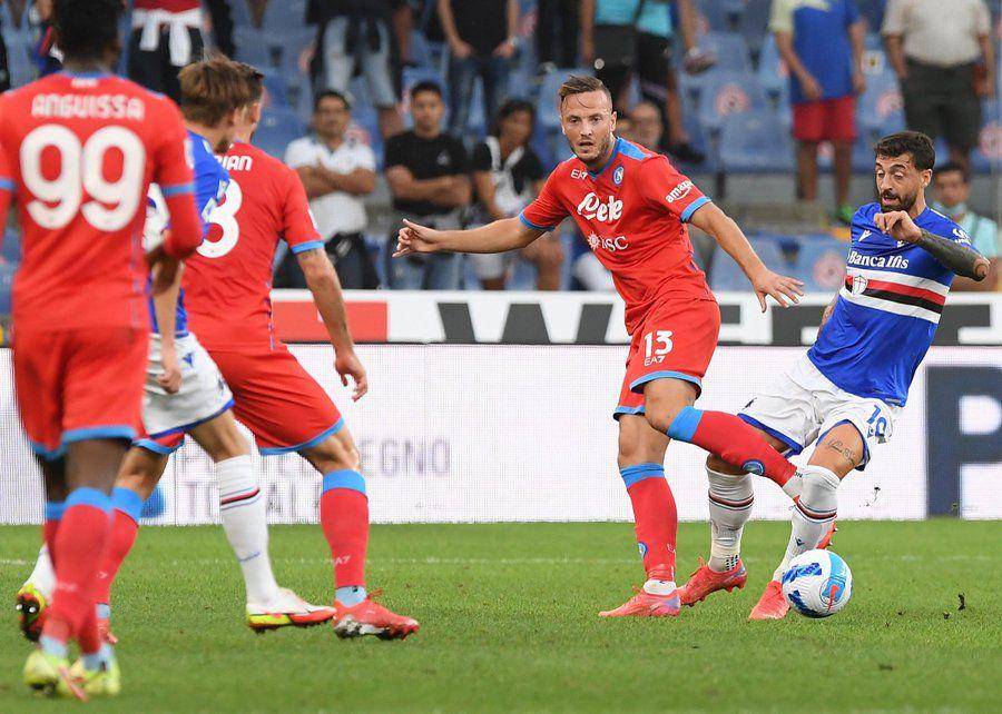 potret bek Napoli Amir Rrahmani (twitter.com/en_sscnapoli)