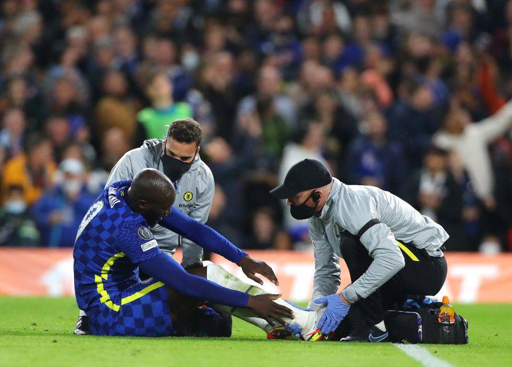 Romelu Lukaku mengalami cedera saat melawan Malmo (twitter.com/ChampionsLeague)