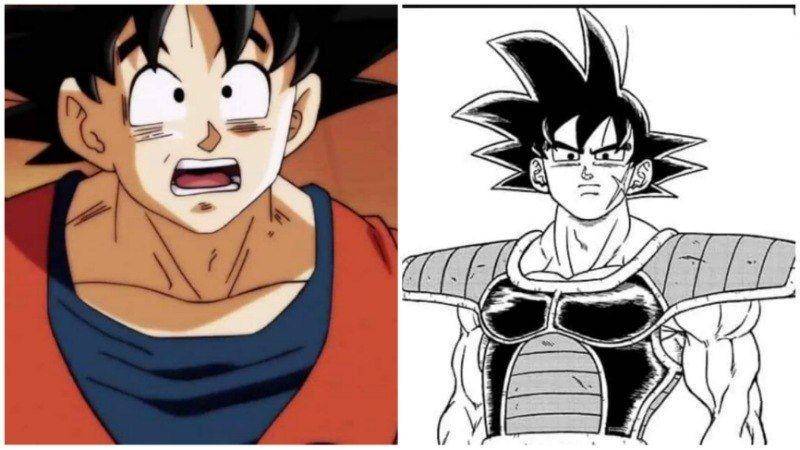 Goku dan Bardock. Dok. Shueisha