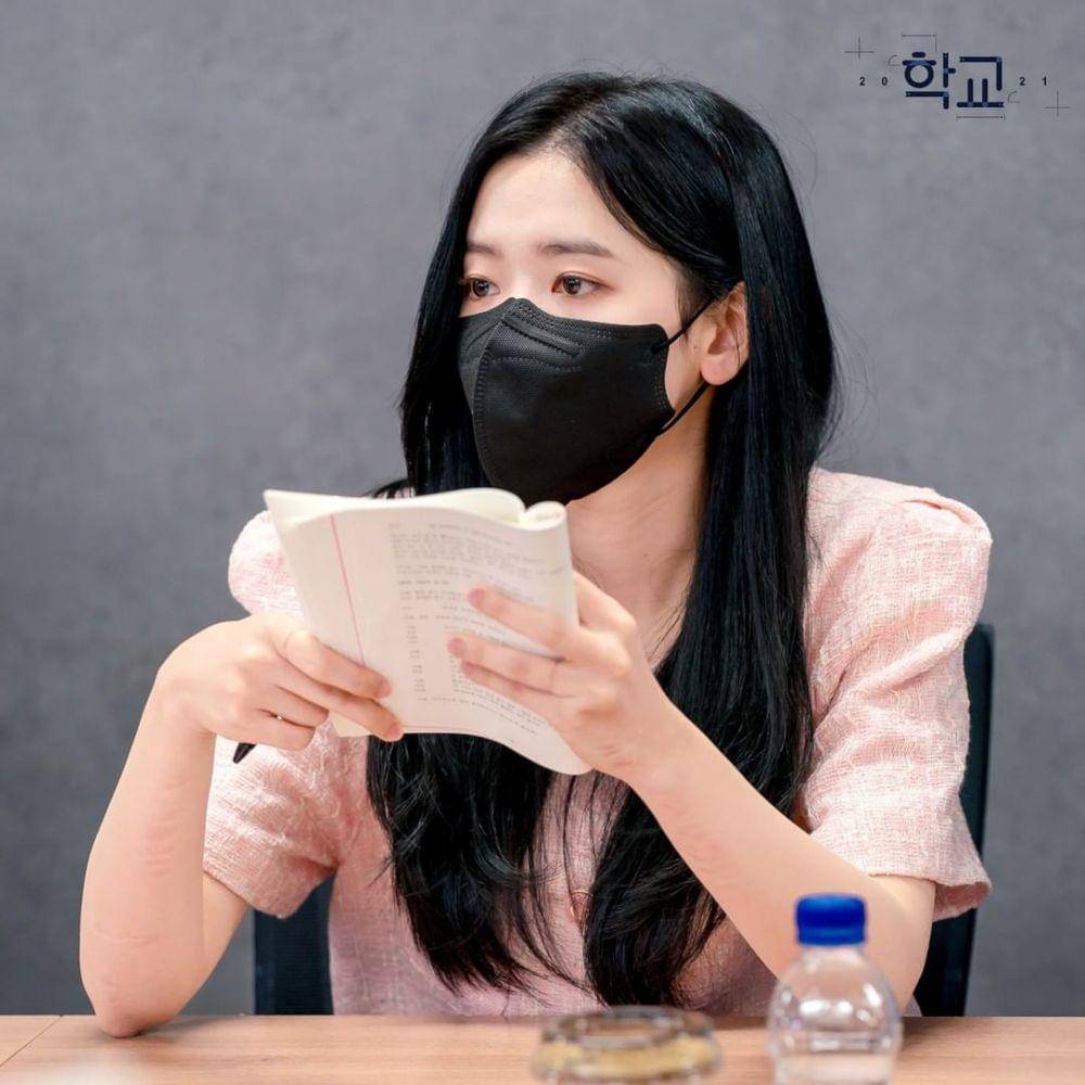 momen pembacaan naskah School 2021 (instagram.com/kbsdrama)