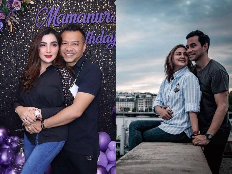 10 Potret Mesra Artis saat Dirangkul Suami, Bikin Mupeng Maksimal!