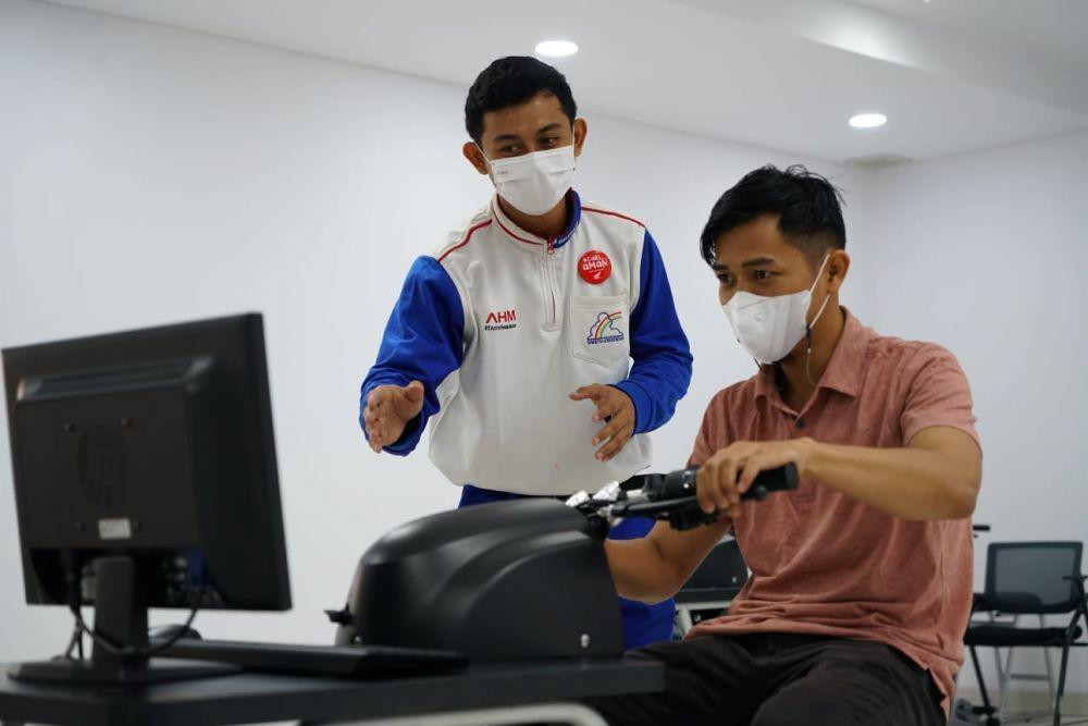Digelar Virtual, Honda Uji Kemampuan Instruktur Keselamatan Berkendara