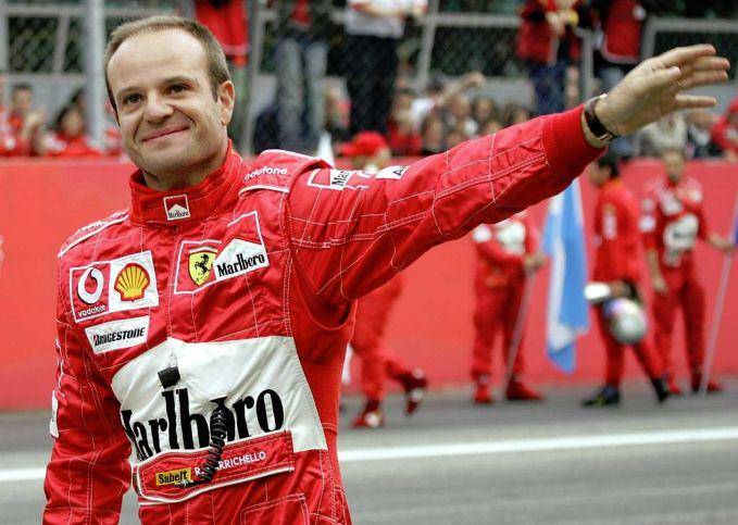 Rubens Barrichello menang pada GP AS tahun 2002 (scuderiafans.com)