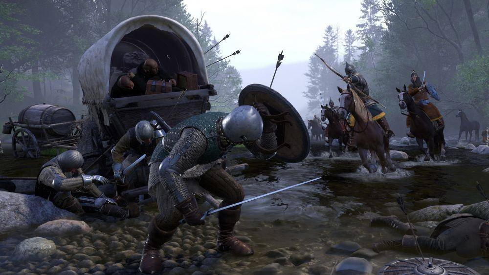 ilustrasi Kingdom Come: Deliverance (tapeciarnia.pl)