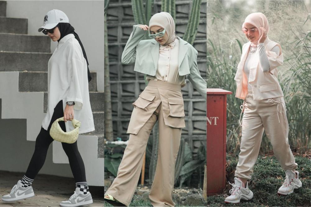 9 Style Hijab ala Irish Bella, Mama Muda yang Selalu Stylish Dipandang