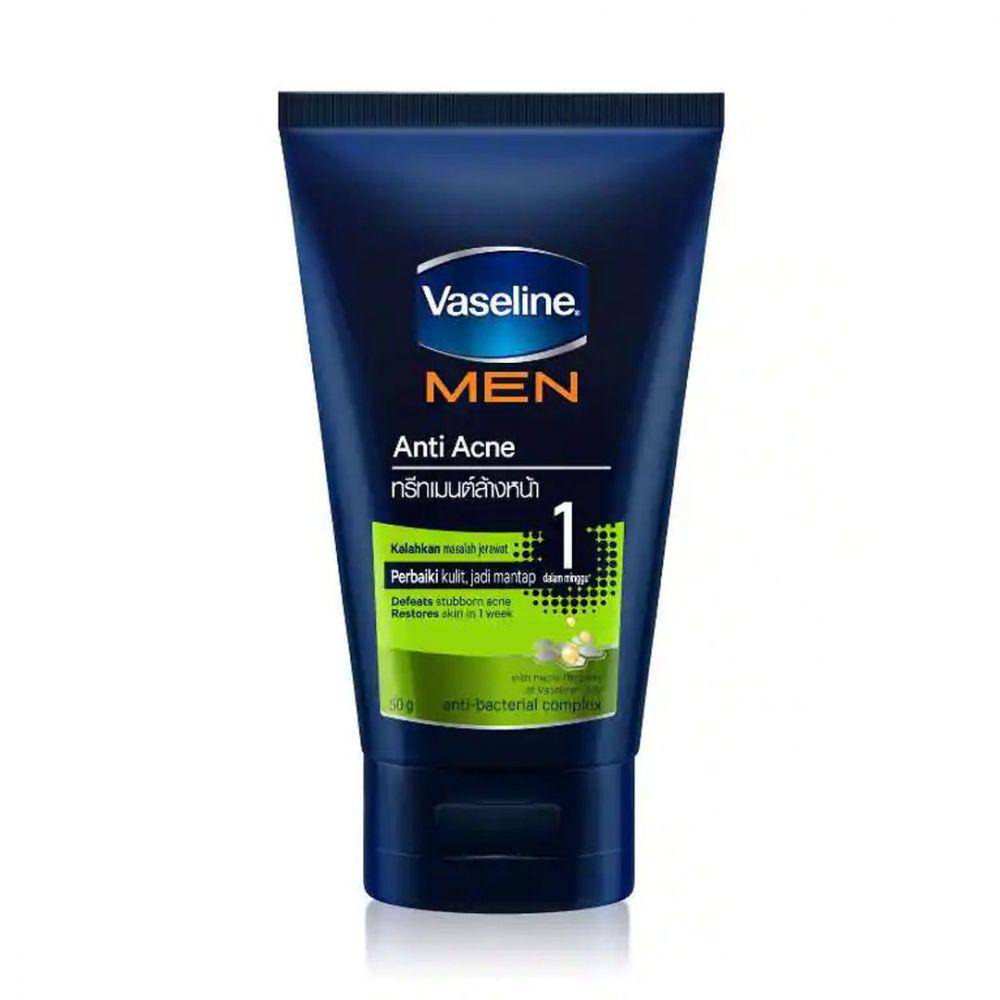 Ilustrasi Vaseline Men Anti Acne Face Wash (vaseline.com)