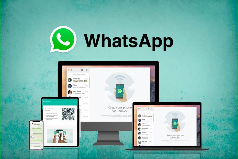 ilustrasi fitur multi-device WhatsApp (socialnationnow.com)