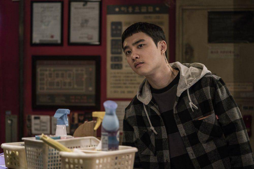 D.O. EXO di film Room No. 7 (Dok. Lotte Entertainment)