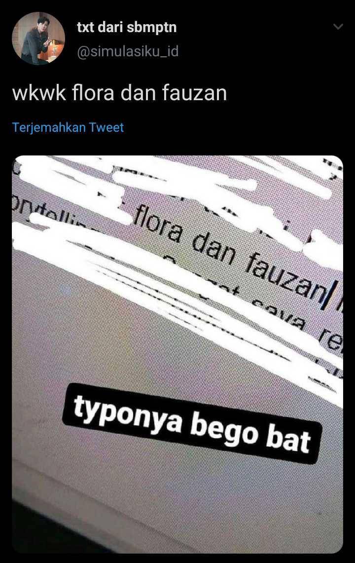 tidak fokus (twitter.com/simulasiku_id)