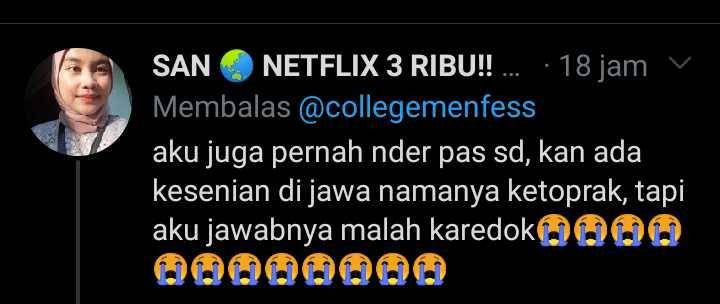 tidak fokus (twitter.com/atasxan)