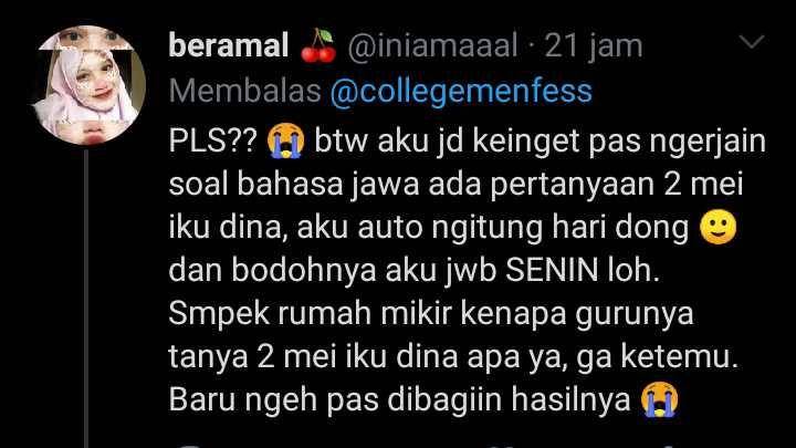 tidak fokus (twitter.com/iniamaaal)