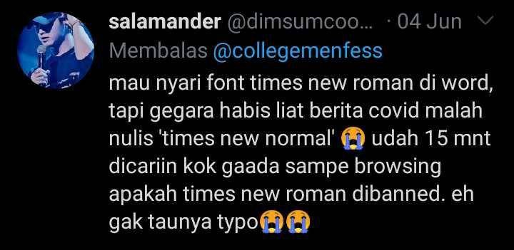 tidak fokus (twitter.com/dimsumcookiess)