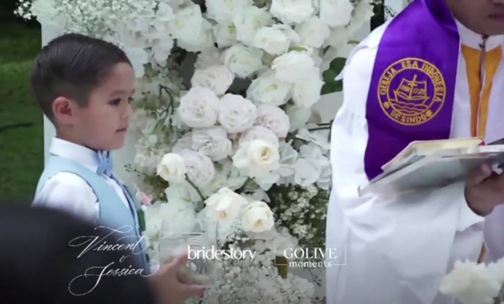 potret pernikahan Jessica Iskandar dan Vincent Veerhag (dok. instagram.com/thebridestory)
