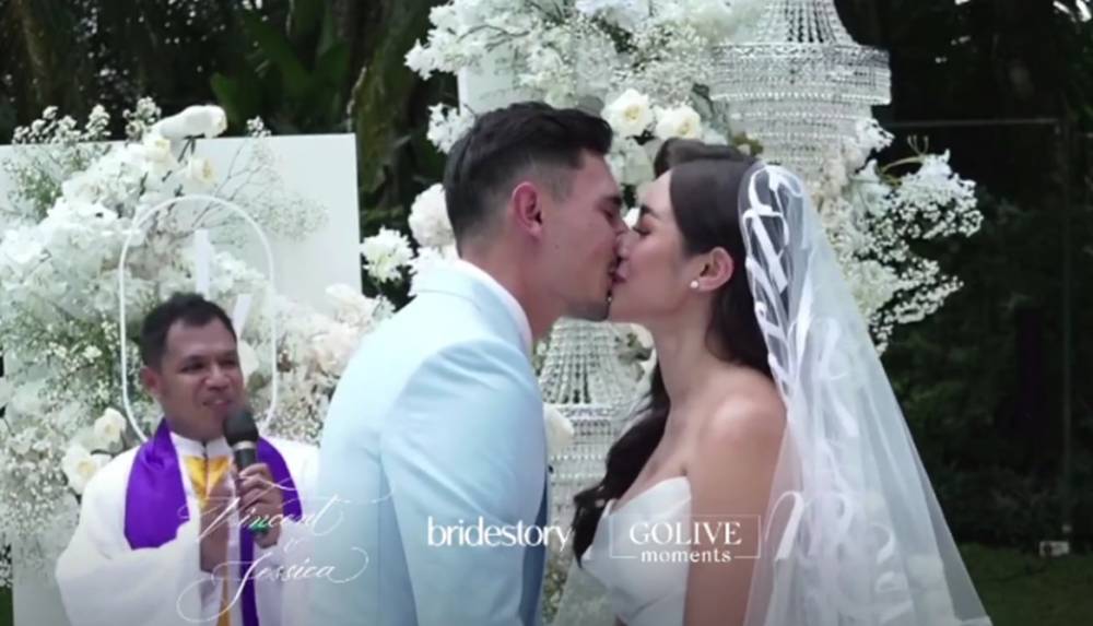 potret pernikahan Jessica Iskandar dan Vincent Veerhag (dok. instagram.com/thebridestory)