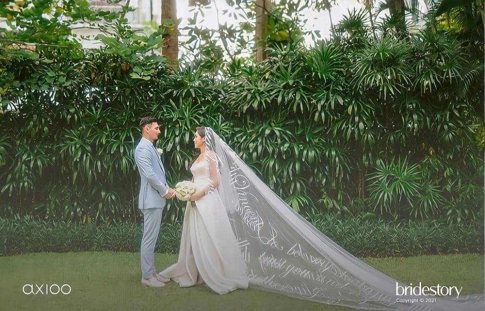 potret pernikahan Jessica Iskandar dan Vincent Verhaag (instagram.com/thebridestory)