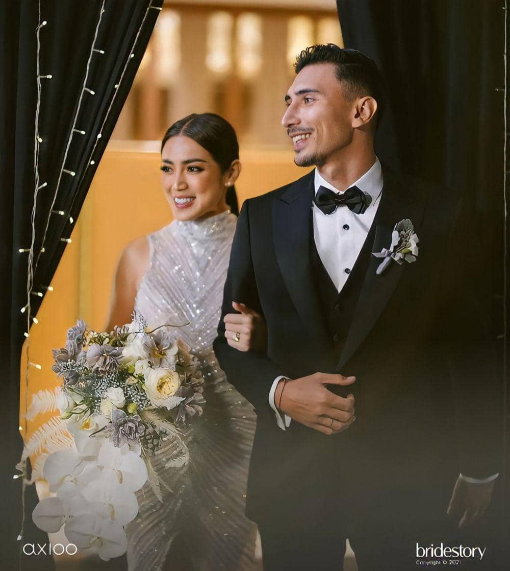 potret pernikahan Jessica Iskandar dan Vincent Verhaag (instagram.com/thebridestory)