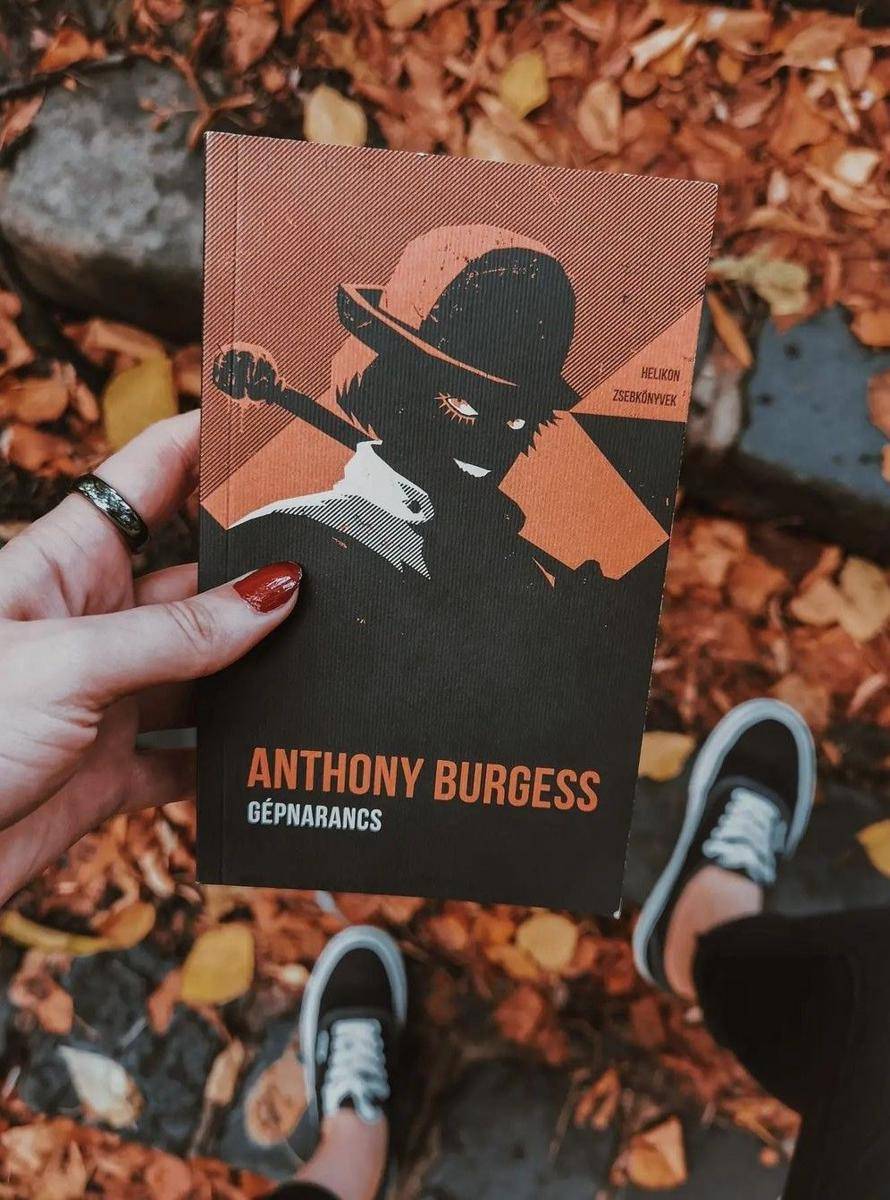 novel The Clockwork Orange oleh Anthony Burgess (instagram.com/ruszalka_)