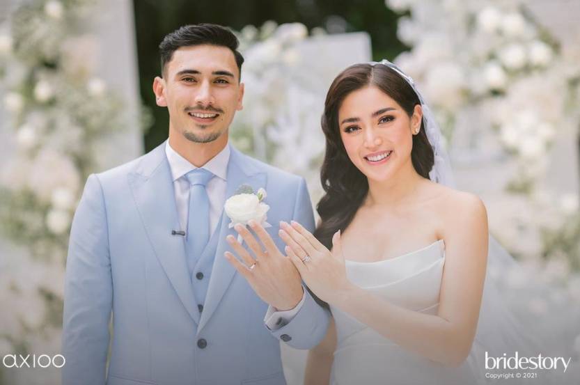 potret Jessica Iskandar dan Vincent Veerhag (instagram.com/thebridestory)