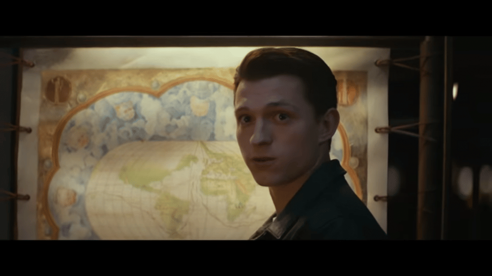 Tom Holland sebagai Nathan Drake. youtube.com/Sony Pictures