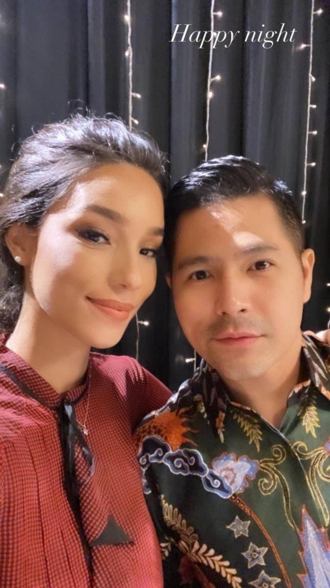 Erick Bana Iskandar dan Vanessa Iskandar di nikahan Vincent-Jedar (Instagram.com/vanessadiskandar/)