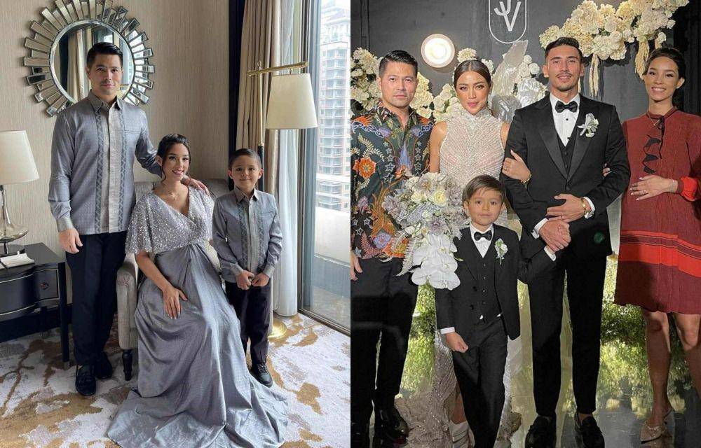 Erick Bana Iskandar dan Vanessa Iskandar di nikahan Vincent-Jedar (Instagram.com/erickbanaiskandar/)