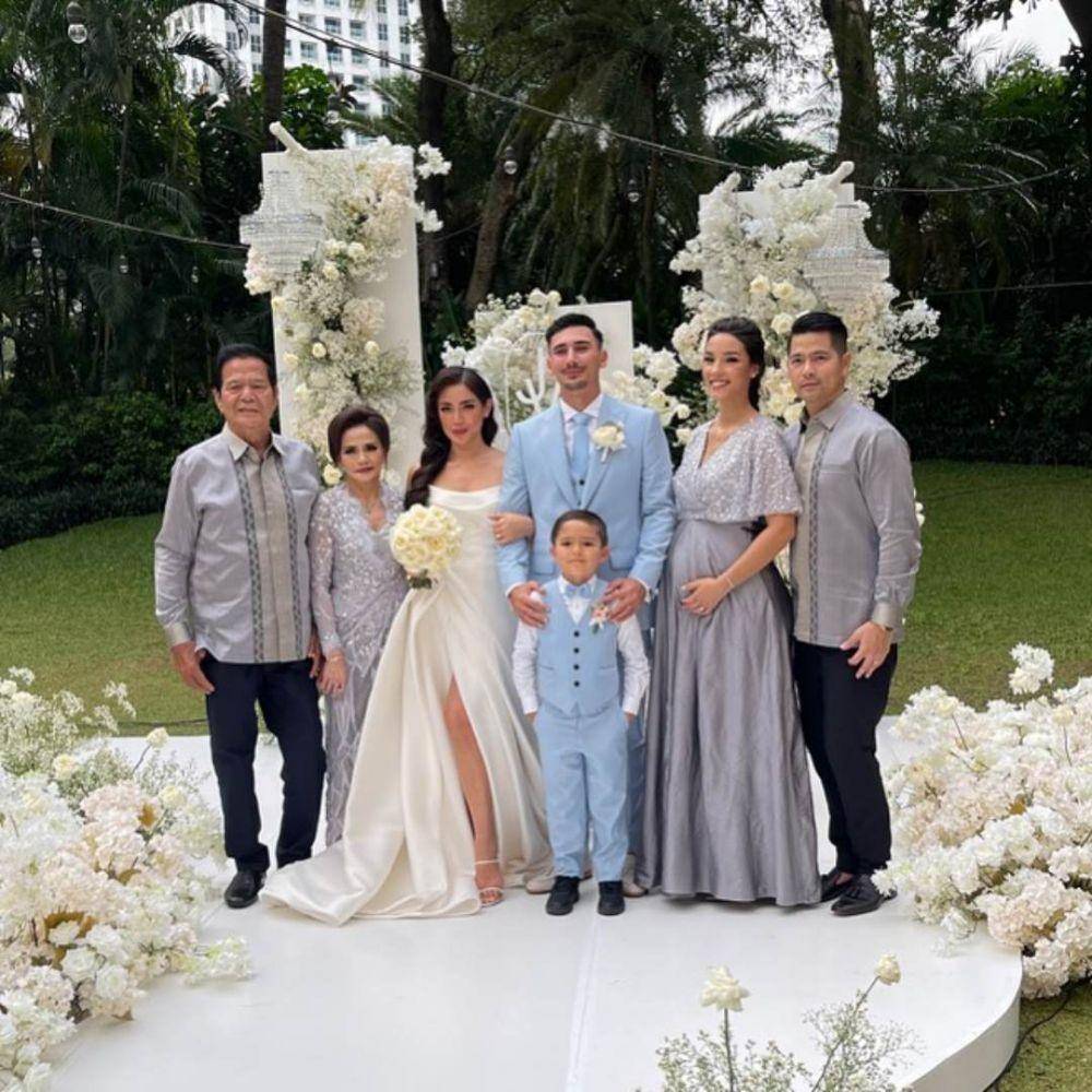 Erick Bana Iskandar dan Vanessa Iskandar di nikahan Vincent-Jedar (Instagram.com/erickbanaiskandar/)