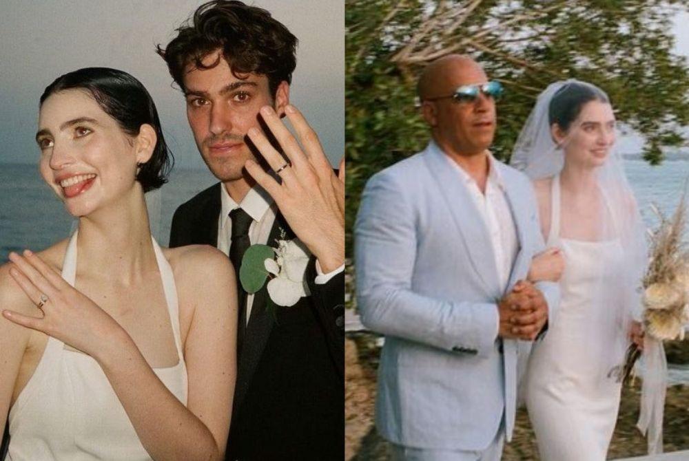 10 Potret Pernikahan Meadow Putri Paul Walkter, Vin Diesel Jadi Wali