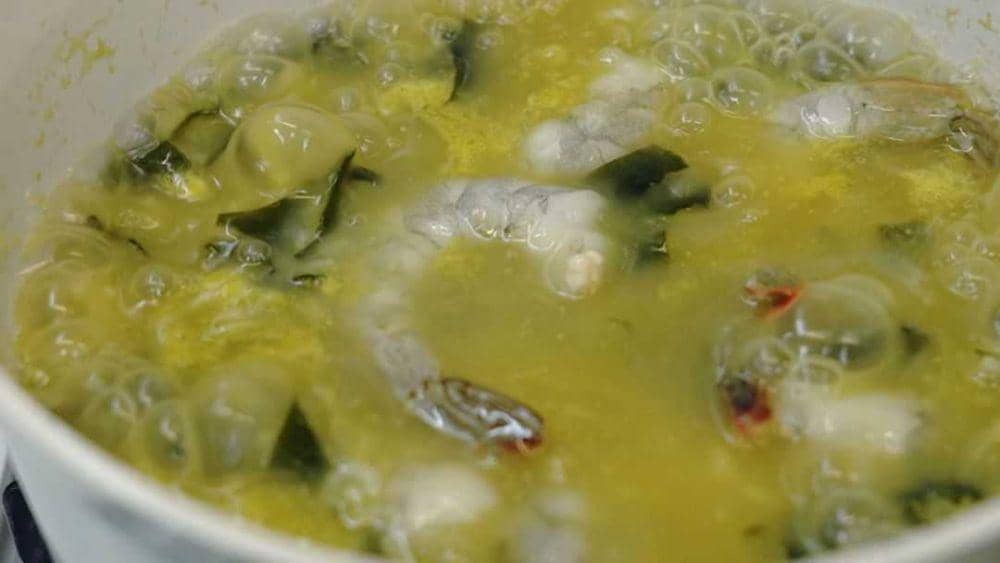 ilustrasi hidangan bubur rumput laut (instagram.com/funstaurant_kbs)