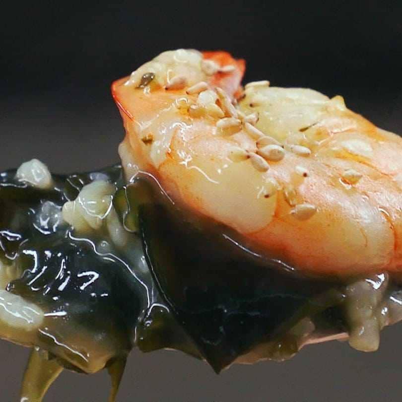 ilustrasi hidangan bubur rumput laut (instagram.com/funstaurant_kbs)