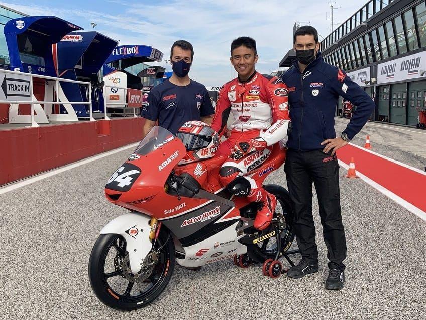 Pebalap Honda Mario Suryo Aji (Dok. IDN Times)