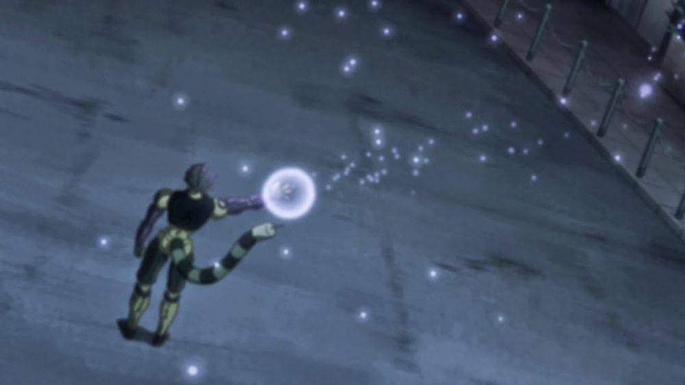 Cuplikan adegan Meruem menggunakan Photon. (dok. Netflix/Hunter x Hunter)