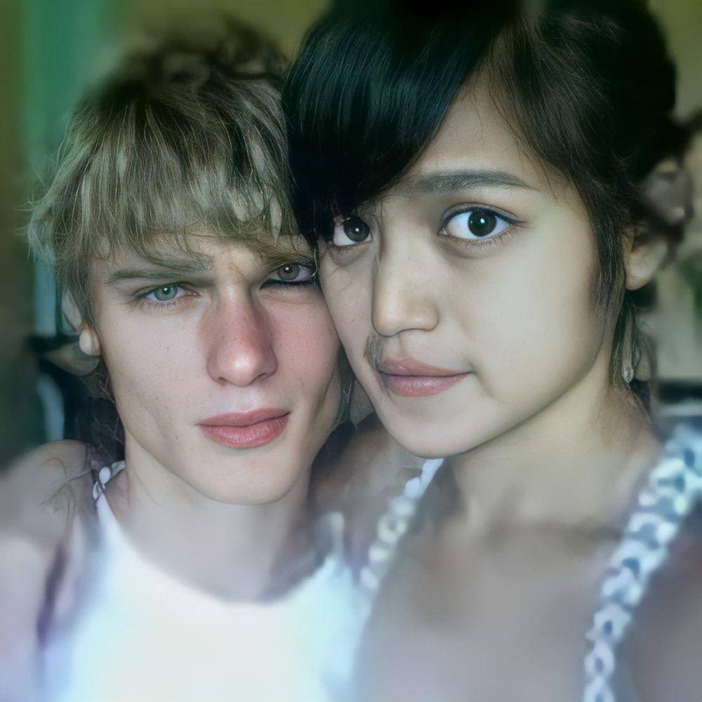 Jessica Iskandar dan Avalon Carpenter (Twitter.com/avaloncarpenter)
