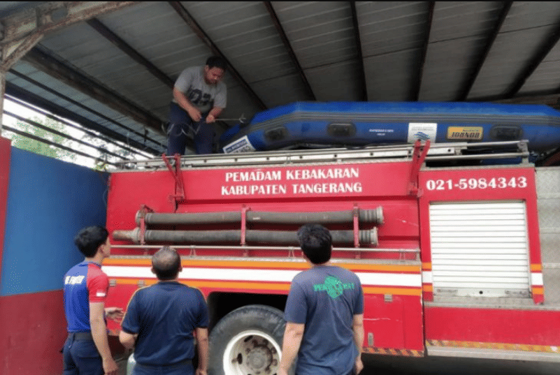 Mobil Pemadam Kebakaran Tangerang (Antaranews)