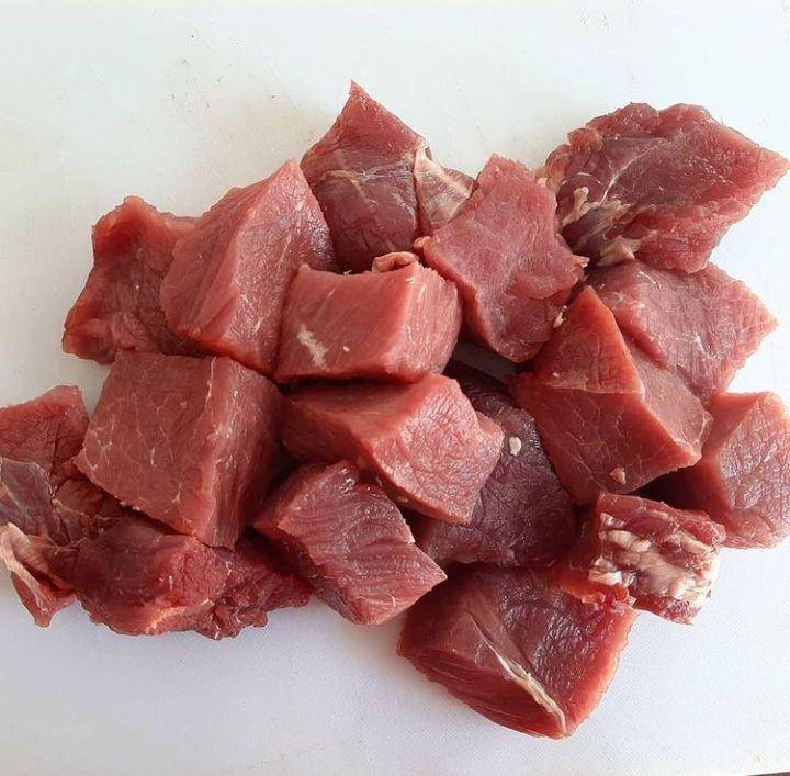 Potret potongan daging sapi berbentuk dadu (Instagram.com/juragansapicom)