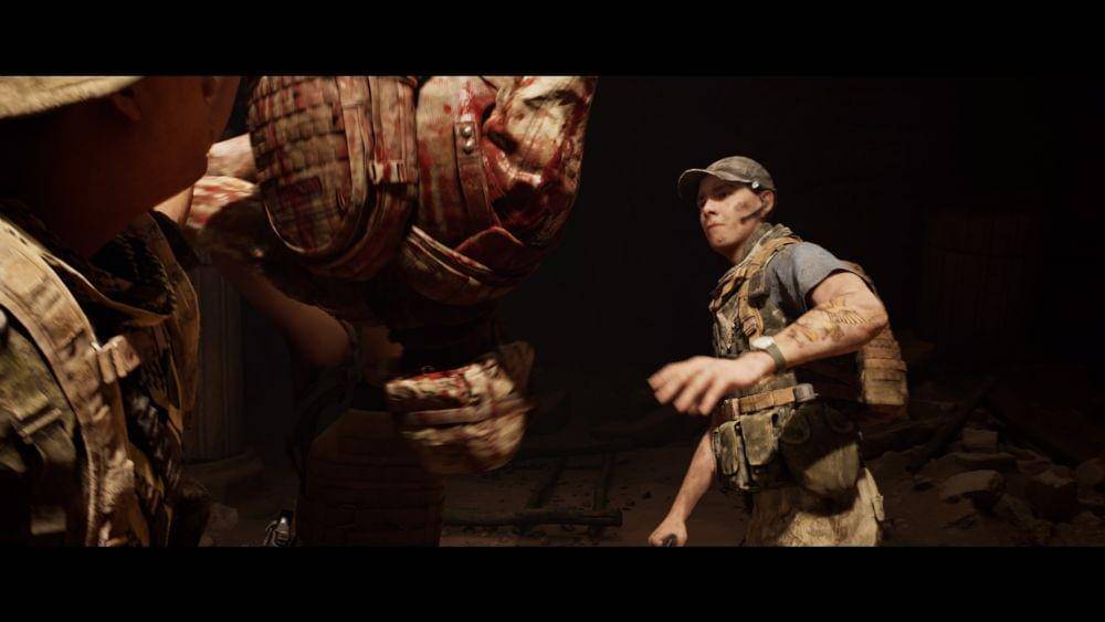 Screenshot House of Ashes. Dok. Bandai Namco