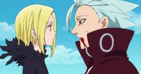 Elaine dan Ban. (Dok. Studio A-1 Pictures/Nanatsu no Taizai)