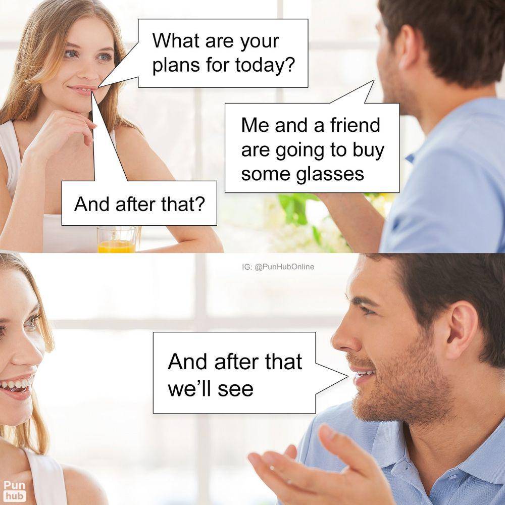 meme percakapan bahasa Inggris (twitter.com/PunHubOnline)