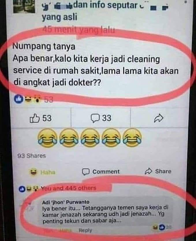 status media sosial gak masuk akal (instagram.com/komentar_netizen.id)