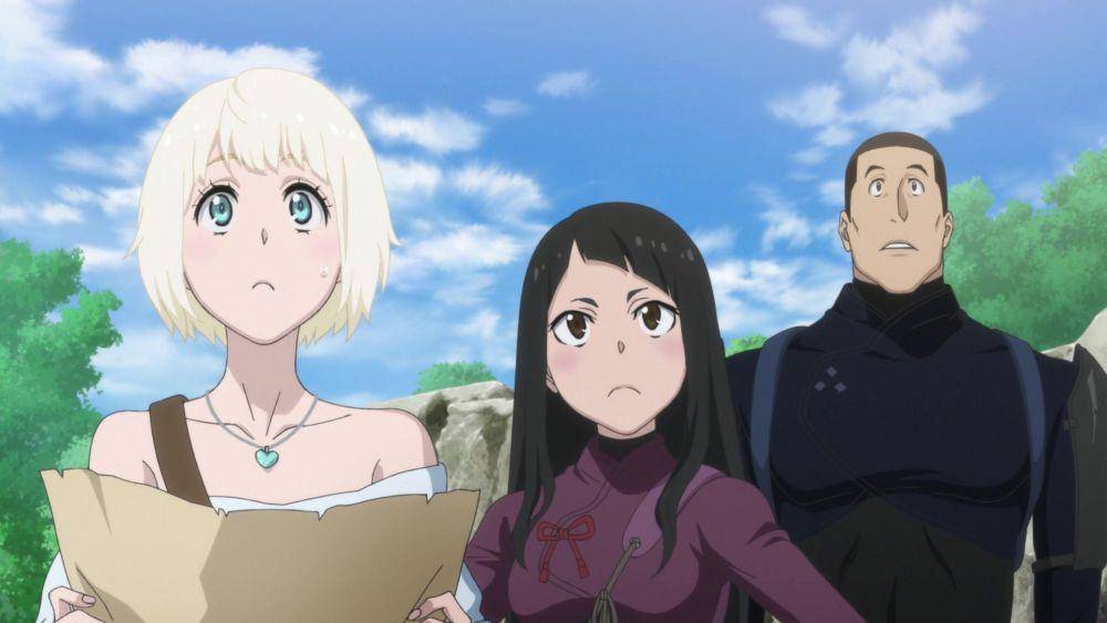 Fena, Karin, dan Makaba (dok. Production I.G/Fena: Pirate Princess)