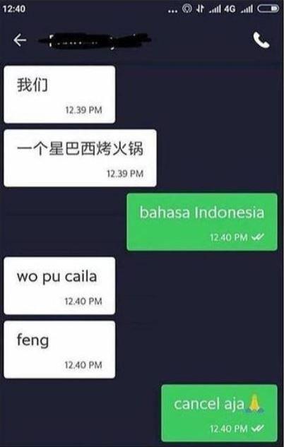 chat driver gak jadi jemput penumpang (instagram.com/newdramaojol.id)
