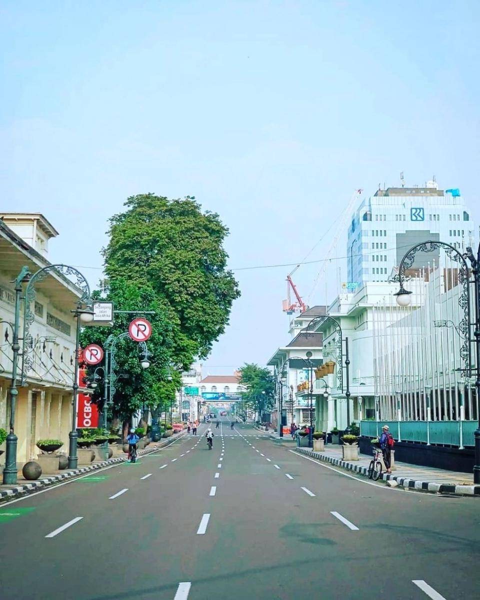 Jalan Asia Afrika, Bandung (instagram.com/infoin_bandung)