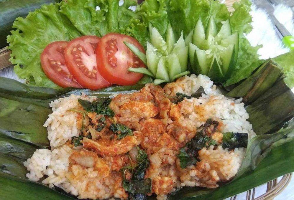Ilustrasi nasi bakar (twitter.com/melliflooes)