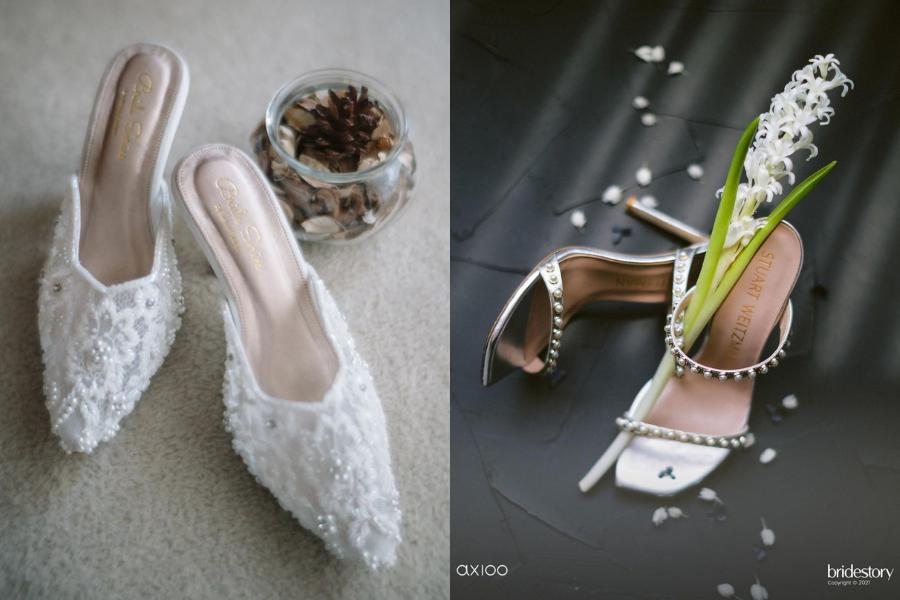 9 Inspirasi Sepatu Pernikahan ala Seleb Paling Hits, Bikin Naksir deh!