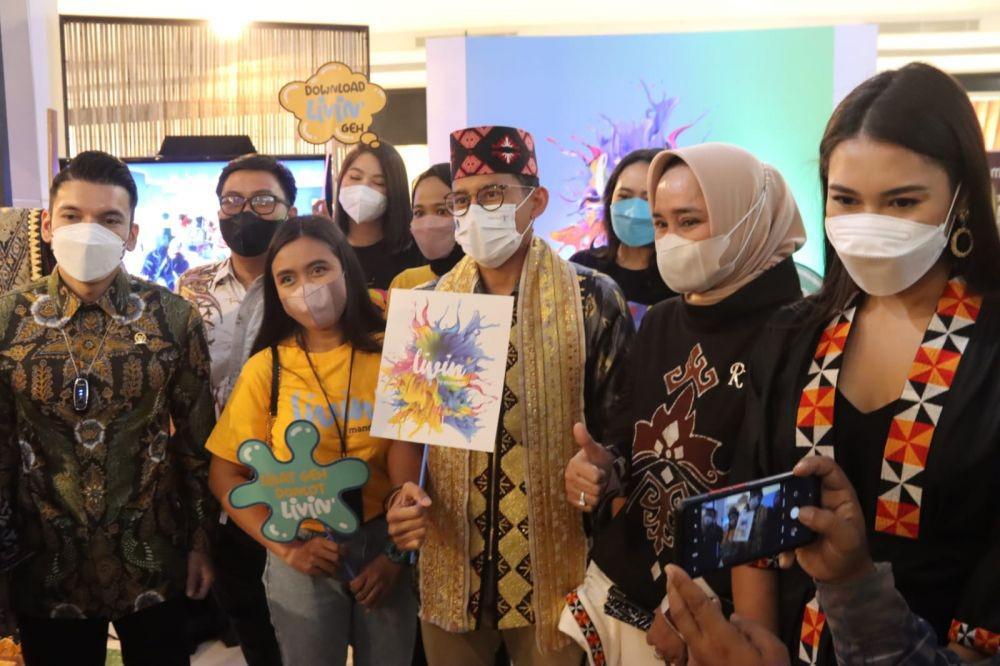 Apresiasi Kreasi Indonesia di Bandar Lampung Pikat Hati Sandiaga Uno
